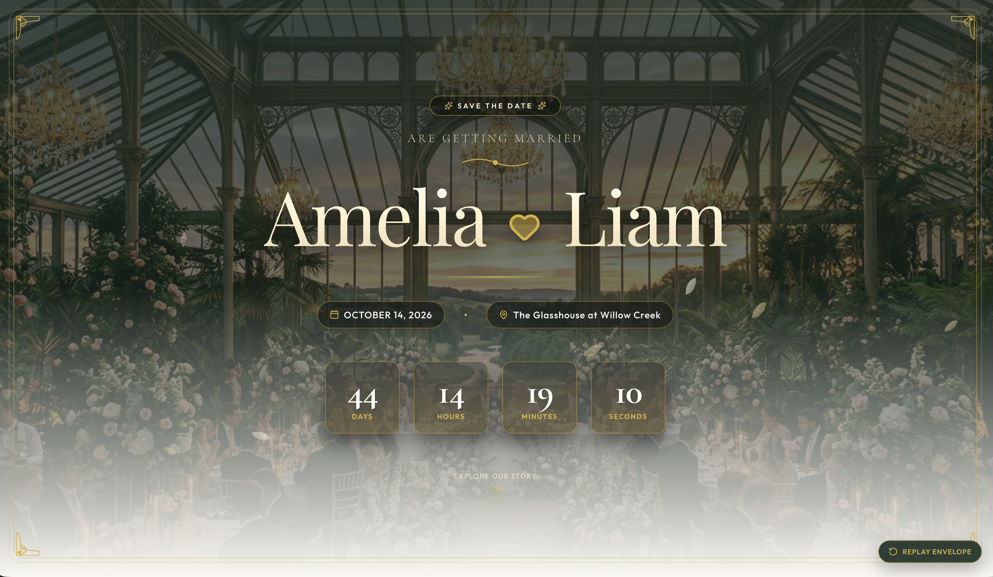 Amelia & Liam - Save The Date • Are Getting Married